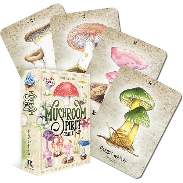 Mushroom Spotter's Deck: A Field Guide to Fungi & Their Age-Old